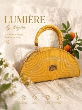 💛LUMIÈRE summer Luxury bag — Handmade By Me In Canada